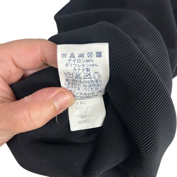 Minimalist Tennis Core Racerback Tank‎ Lands’ End Navy White Size 12 - Picture 6 of 6